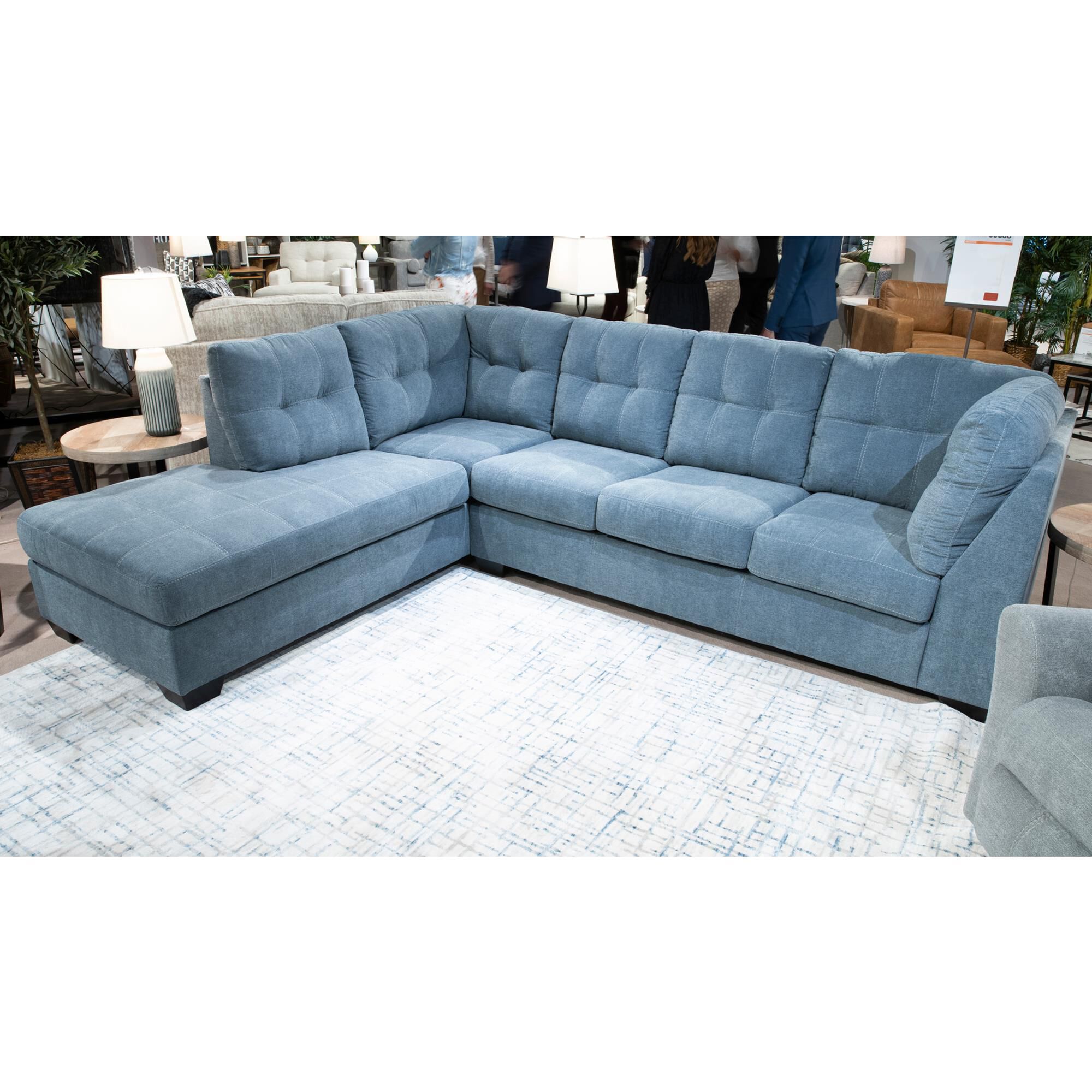 Ashley furniture left facing sectional hot sale