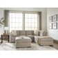 Ashley Bridgepoint 2-Piece Right Facing Sectional with Chaise in Stone, , large