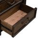 Belle Furnishings Provence Park 3-Piece Queen Upholstered Shelter Bedroom Set with Two Nightstands in Chateau Brown, , large