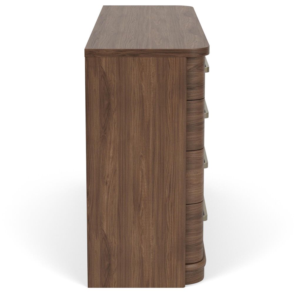 Riverside Furniture Delia 8-Drawer Dresser in Nouveau Walnut, , large
