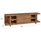 Riva Ridge Latitude 84" 2-Drawer Console in Brushed Bourbon, , large