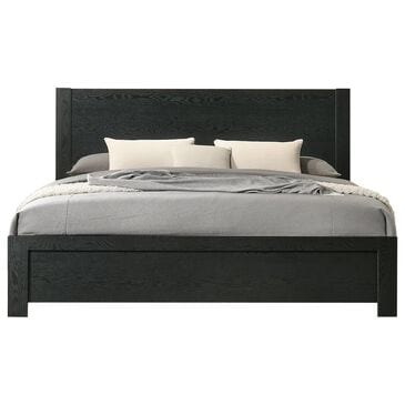 Mayberry Hill South Bend Contemporary King Panel Bed in Black, , large