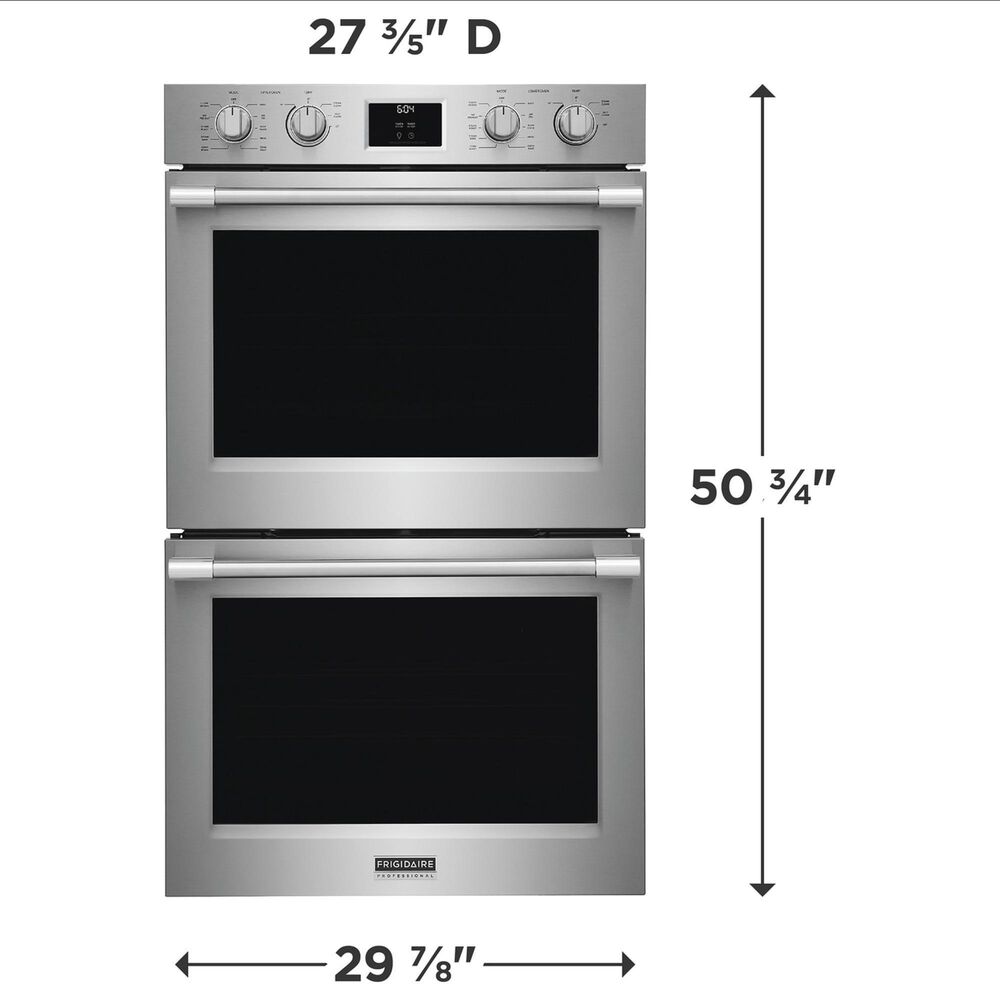 Frigidaire Professional Professional 2-Piece Kitchen Package with 30" Double Wall Oven and 36" Electric Cooktop in Stainless Steel, , large