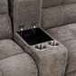 Simeon Collection Buster Manual Reclining Console Loveseat in Cabot Stone, , large