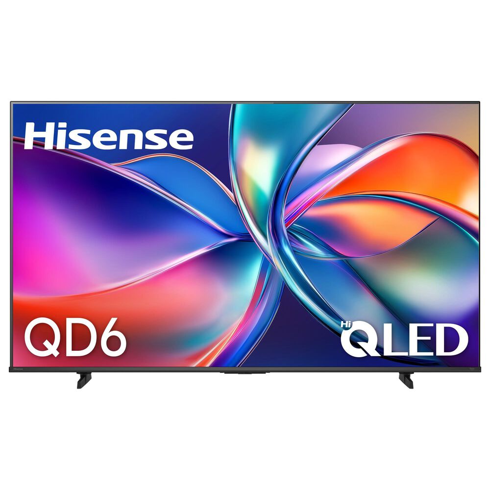 Hisense 50" Class QD6 Series QLED 4K UHD in Black - Smart Vidaa TV, , large