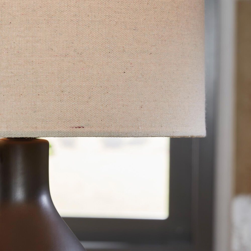 Ashley Garinton Table Lamp in Distressed Matte Black, , large