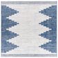 Surya Eagean EAG-2355 Dark Blue, Off-White, Navy and Pale Blue 7"10" Square Indoor/Outdoor Area Rug, , large