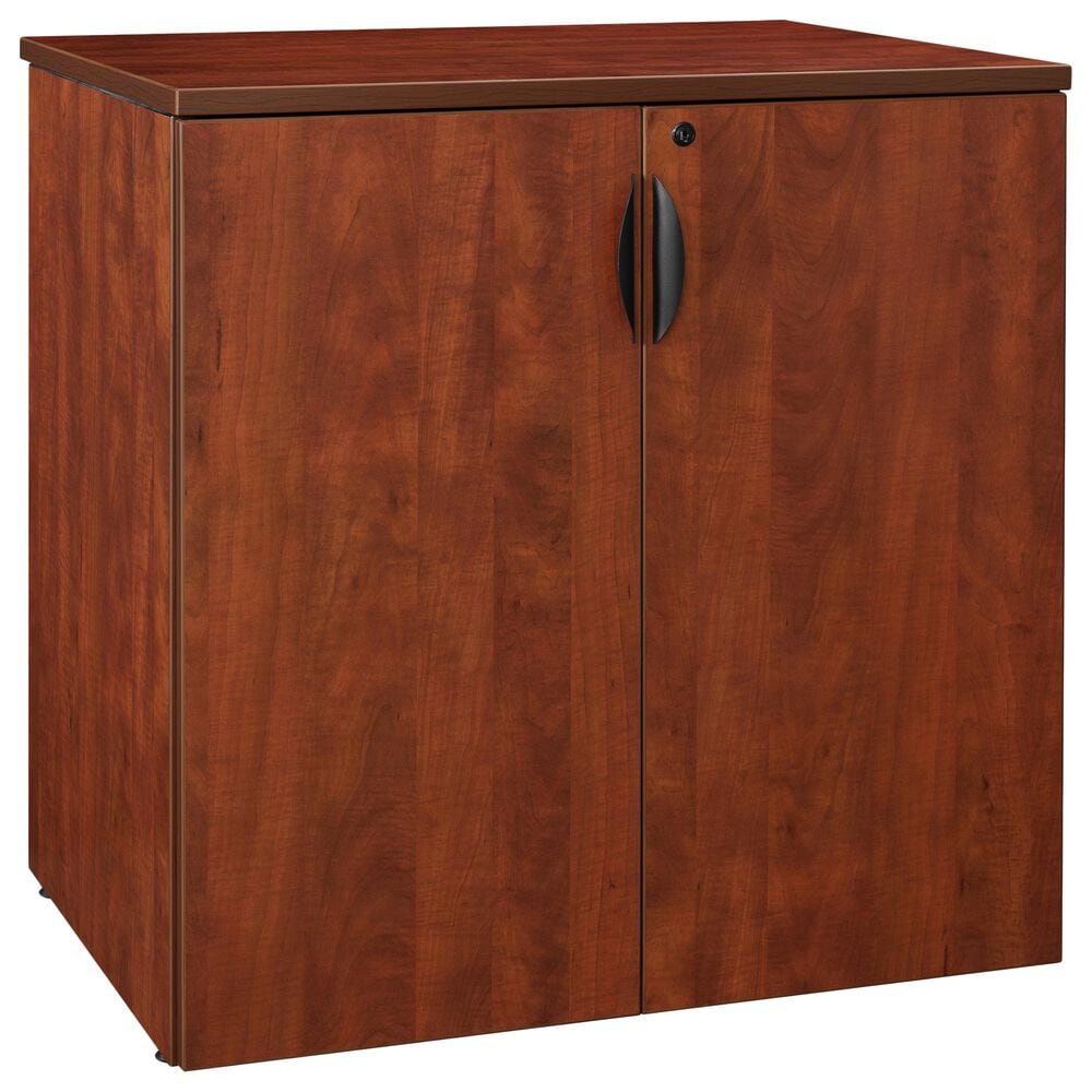 Regency Global Sourcing Legacy 35" Stackable Storage Cabinet in Cherry, , large