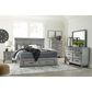 Ashley Russelyn 3 Piece King Bedroom Set in Gray, , large