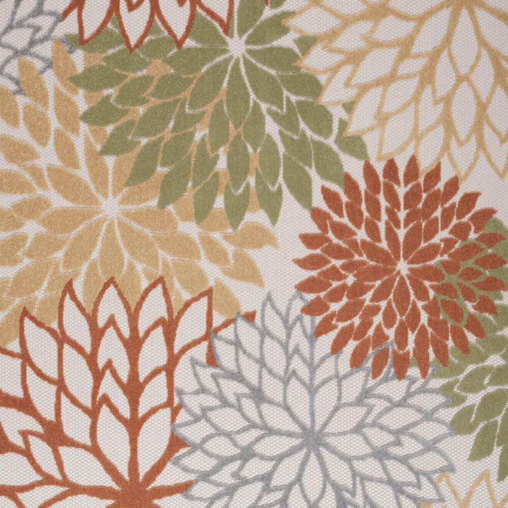 Nourison Aloha ALH05 3&#39;6&quot; x 5&#39;6&quot; Ivory and Multicolor Indoor/Outdoor Area Rug, , large
