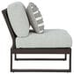 Ashley Beachloft 6-Piece Outdoor Sectional with Table in Gray, , large