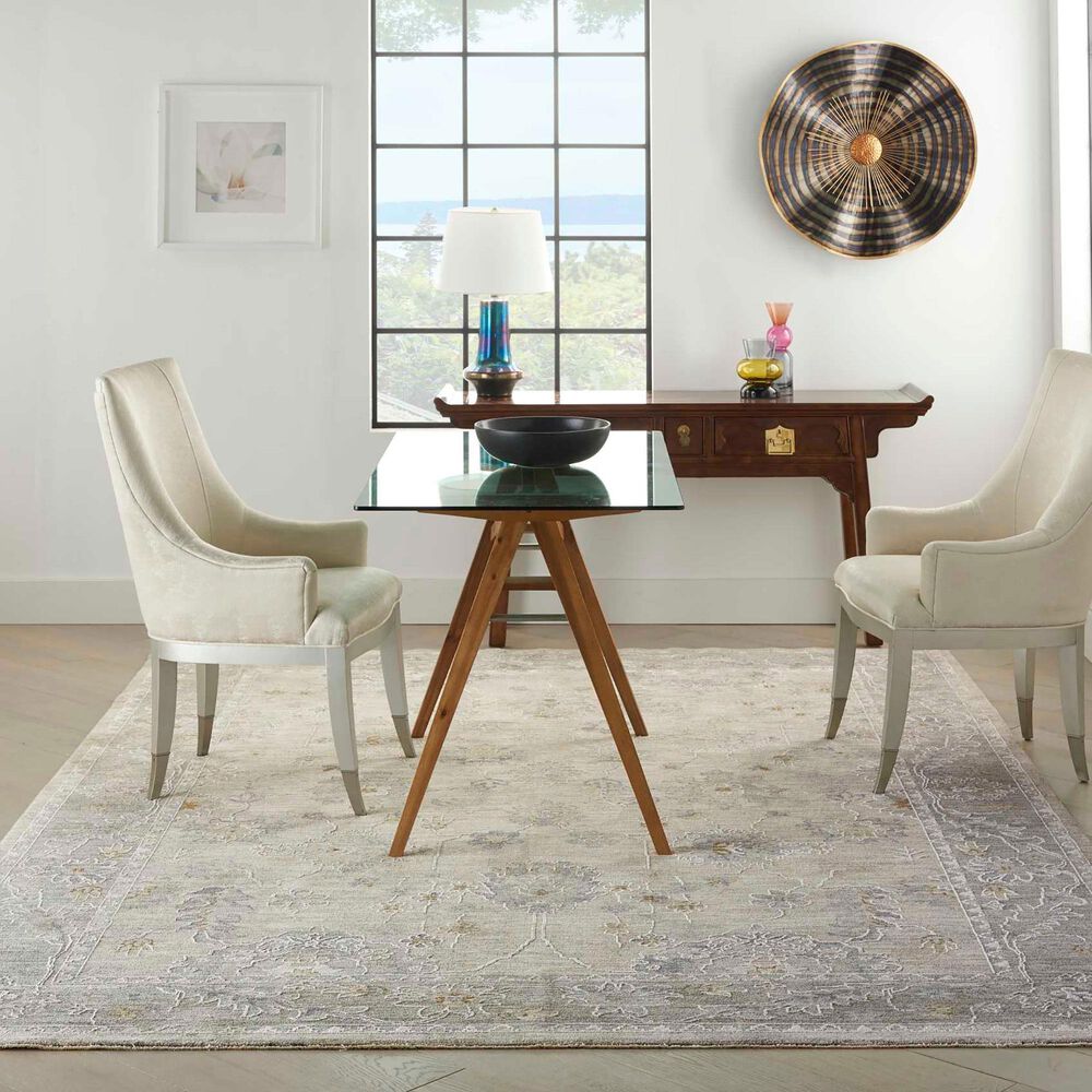 Nourison Infinite 9&#39;3&quot; x 12&#39;7&quot; Light Grey Area Rug, , large