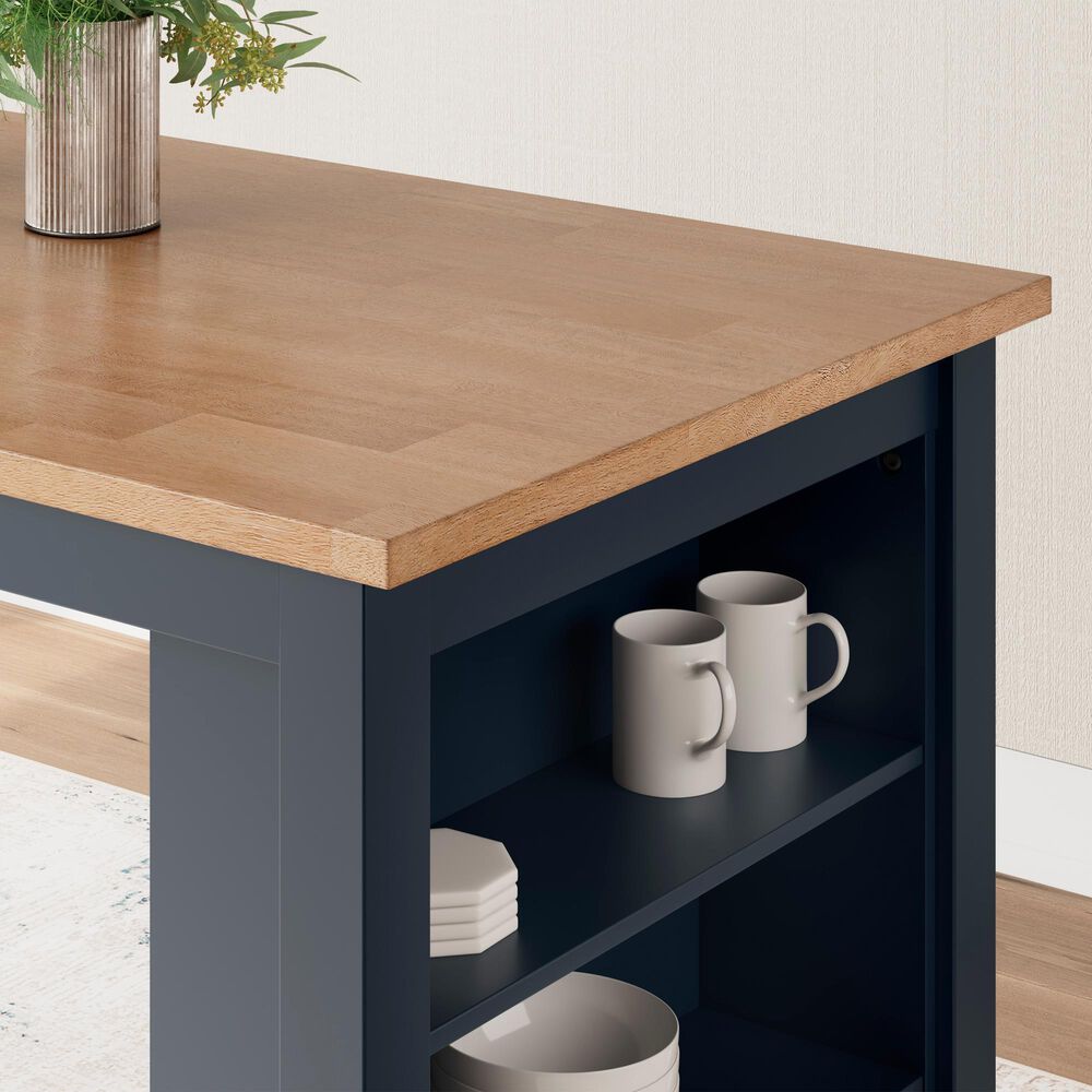 Ashley Gesthaven 3-Piece Counter Height Dining Set in Natural and Blue, , large