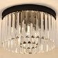 Vaxcel Allerton 3-Light Flush Mount in Matte Black, , large