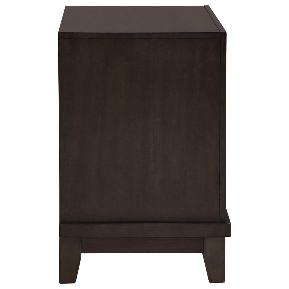 Ashley Neymorton 2-Drawer Nightstand in Dark Grayish Brown, , large