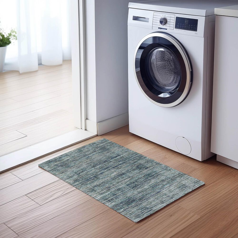 Dalyn Rug Company Solace SL3 2&#39;6&quot; x 3&#39;10&quot; Teal Area Rug, , large