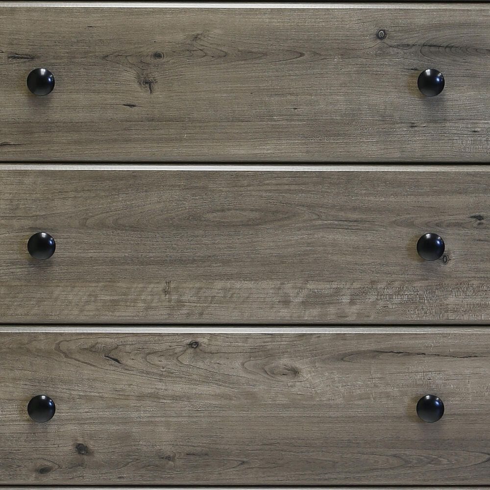 Lemoore 5 Drawer Big Chest in Weathered Grey Ash, , large