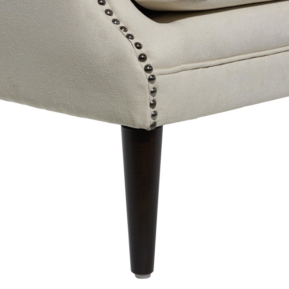 Maple and Jade Accent Chair in Beige, , large