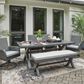 Ashley Elite Park Patio Dining Table in Powder Coated, , large