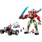 LEGO DREAMZZZ Cooper"s Tiger Mech & Zero"s Hot Rod Car, , large
