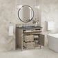 James Martin Vanities Lorelai 36" Single Vanity in Whitewashed Oak with 3 cm Parisien Bleu Quartz Top, , large