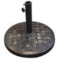 Walker Edison Weave Patio Umbrella Base in Antique Bronze, , large