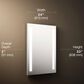 Kohler Verdera 24" x 33" Lighted Mirror in Aluminum, , large