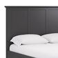 Urban Home Grace Eastern King Storage Bed in Raven Black, , large