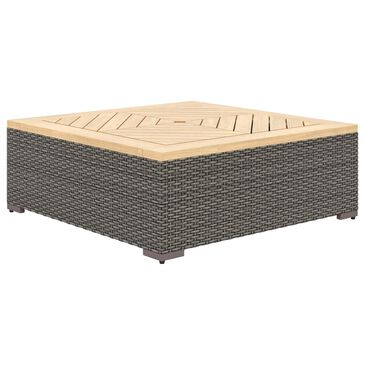 Homestyles Boca Raton Coffee Table in Brown and Gray - Table Only, , large