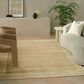 Nourison Ridge Sage and Ivory 8"6" x 11"6" Area Rug, , large