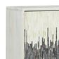 Ashley Freyton Accent Cabinet in Light Distressed White, Gray and Black, , large