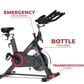 Sunny Health & Fitness Premium Smart Magnetic Belt Drive Indoor Cycling Exercise Bike in Grey, , large