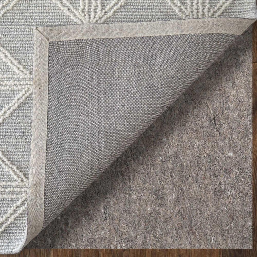 Feizy Rugs Corwin 9&#39;6&quot; x 13&#39;6&quot; Silver and Ivory Area Rug, , large