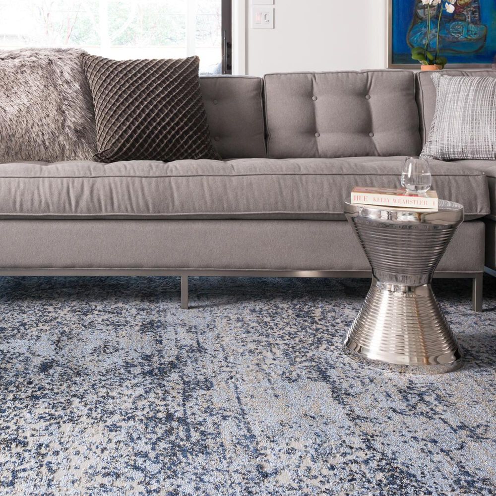 Loloi Viera VR-06 3&#39;1&quot; x 5&#39;8&quot; Light Blue and Gray, , large