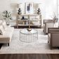 Karastan Solitude Via Salaria 9" x 12"2" Cream Beige Area Rug, , large