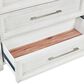 Sasha Lee 5-Piece Queen Storage Bedroom Set in Brushed White, , large