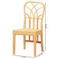 Baxton Studio Monaco Side Chair in Natural Brown and Oak Brown, , large