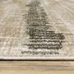 Oriental Weavers Bauer Abstract Geometric 2"3" x 7"6" Beige Runner, , large