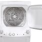 GE Appliances 27" Spacemaker Stack Washer With Electric Dryer in White, , large