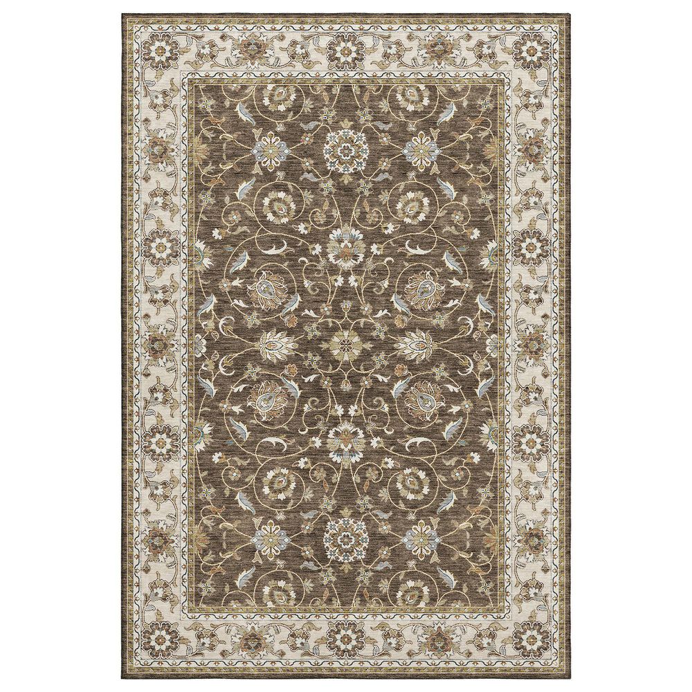 Dalyn Rug Company Hatay HY1 5" x 7"6" Chocolate Area Rug, , large
