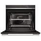 Fisher & Paykel Series 9 30" Contemporary Single Electric Wall Oven with 17 Functions in Stainless Steel and Black, , large