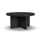 Flexsteel Waterfall Round Coffe Table in Ebony, , large
