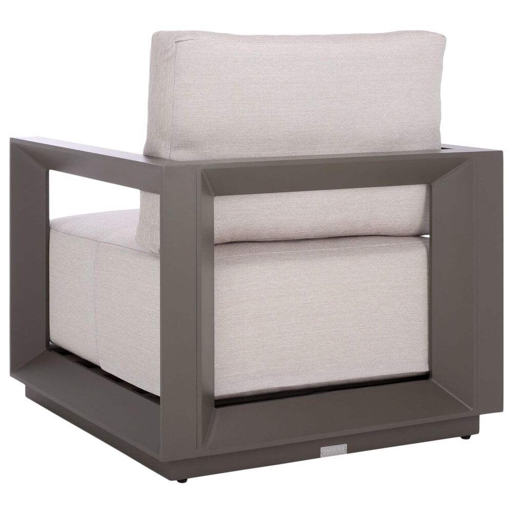 Safavieh Donaldo Outdoor Lounge Chair in Beige, , large