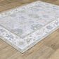 ROW by Oriental Weavers Addison Grey, Blue and Green 9"10" x 12" Area Rug, , large
