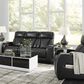 Ashley Boyington 2-Piece Power Reclining Sofa and Recliner in Black, , large