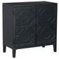 Linon Home Decor Merrin 2-Door Accent Cabinet in Midnight Blue, , large
