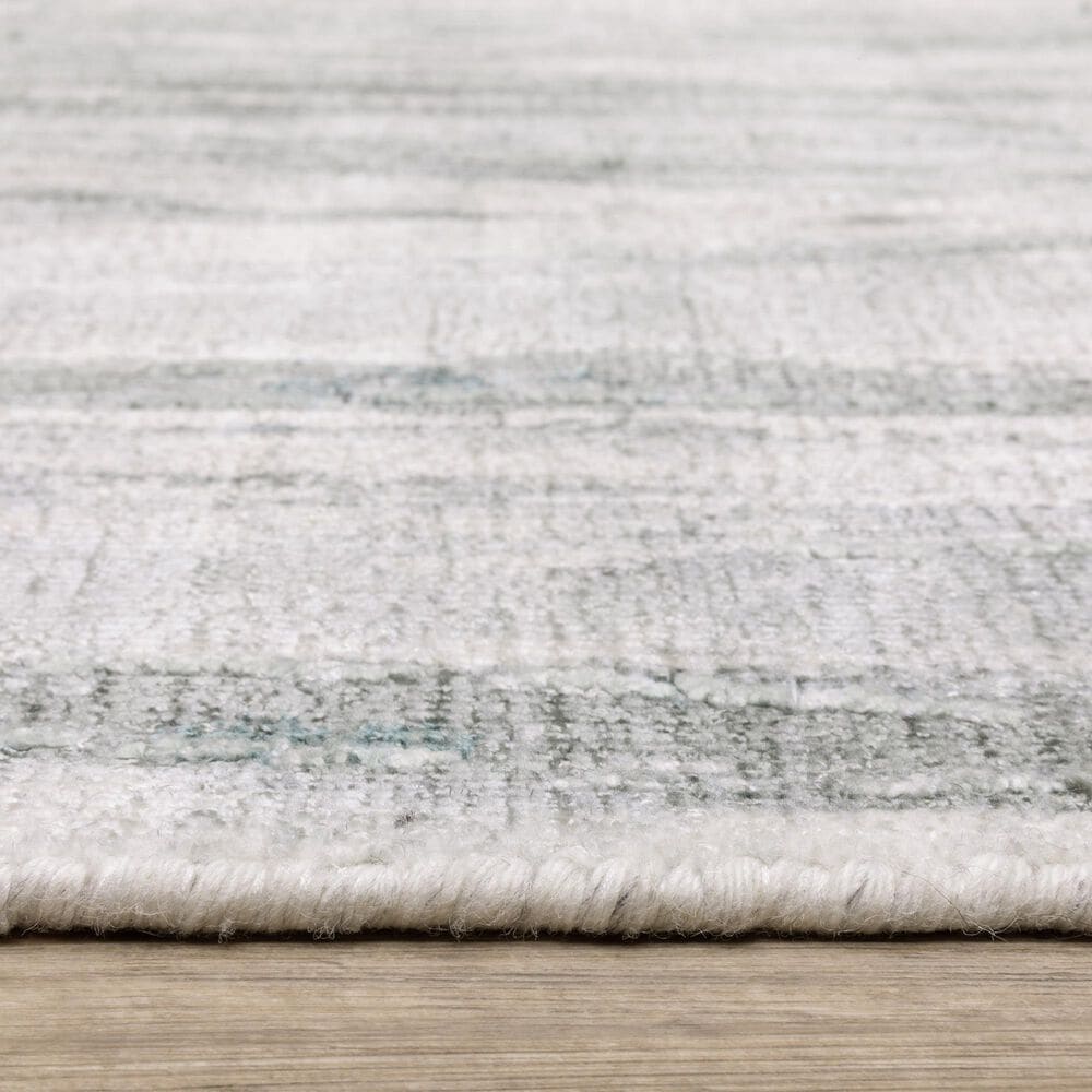 Oriental Weavers Clarke Green and Ivory 6&#39; x 9&#39;Area Rug, , large