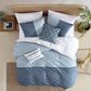 Hallmart Collectibles Jarvis 5-Piece Queen Comforter Set in Blue, , large