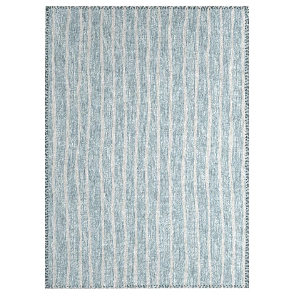 Dalyn Rug Company Laidley 1"8" x 2"6" Sky Blue Indoor/Outdoor Area Rug, , large