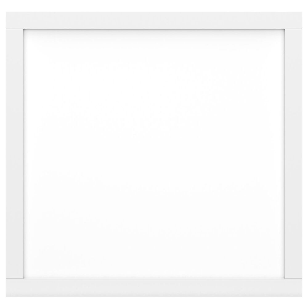 Ashley Binterglen Rectangular Mirror in White, , large